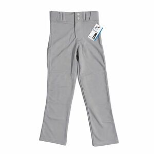 Champro Boys MVP Open Bottom Baseball Pant Relaxed Fit Gray Youth Size Small NWT